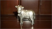 Small Pewter Cow