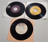 Three 7" Records Incl. Donna Summer