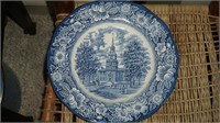 "Independence Hall" Plate Liberty Blue Series