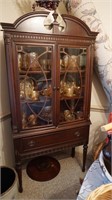 1930's China/Curio Cabinets w/drawer