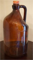 Vintage Brown Half Gallon Clorox Bottle