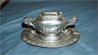 Occupied Japan Genie Lamp Table Lighter & Ash Tray