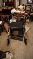 Rollator Medical Walker Chair with Seat