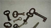 Antique Brass Skeleton Key