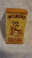 Vintage Wilburs Cocoa Tin