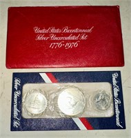 1976 US Bicentennial Silver Uncirculated Coin Set