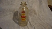Vintage Glass Maola 1qt Milk Bottle