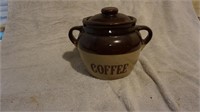 Vintage Monmouth USA Coffee Jar