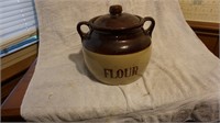 Vintage Monmouth USA Flour Jar