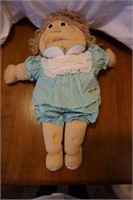 Cabbage Patch Doll with Green Dress