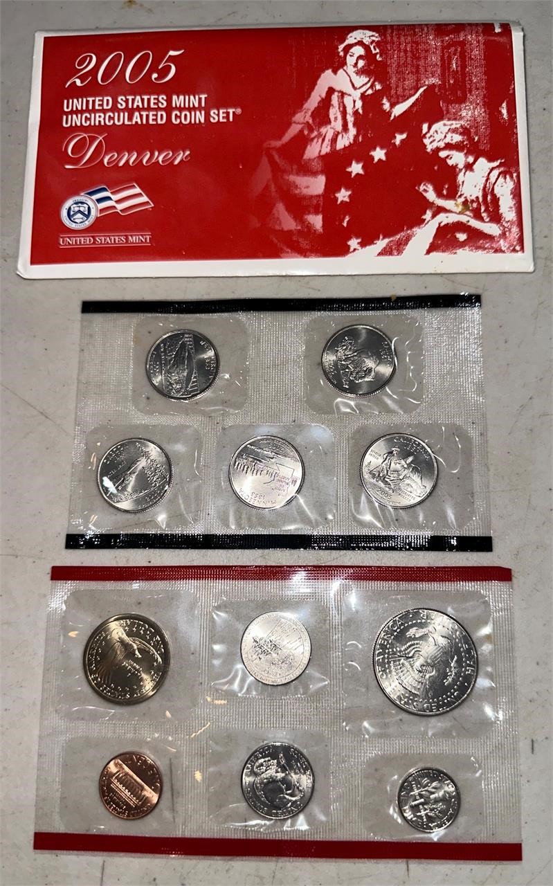 2005 US Denver Uncirculated Coin Set