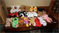 BL with 24 1993 Ty Beanie Babies