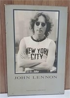 John Lennon Laminate On Board Wall Hanging 23x34"
