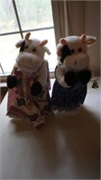 Two Stuffed Cows