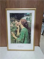 John Waterhouse "My Sweet Rose" Print 26x38"