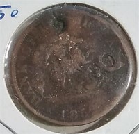 1850 Bank Of Grenada Token "Hole"