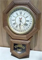 Antique Admiral Gilbert Clock Monthly and Time