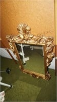 Vintage Decorative Plastic Mirror