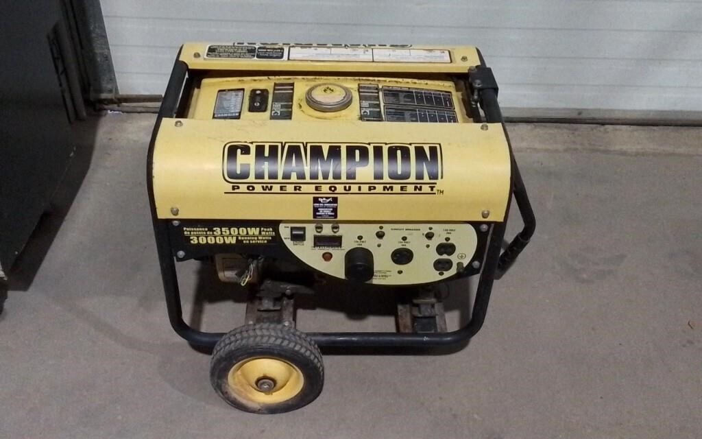 Champion 3000w Generator Tested