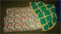 Twin Quilt and Throw
