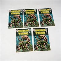 Lot of 5 Issues of DC Comics Swamp Thing #10