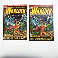 2 X Issues Marvel Comics Warlock #1 Man-Beast