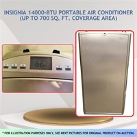 14000-BTU AIR CONDITIONER (POWER ON/FAN WORKING)