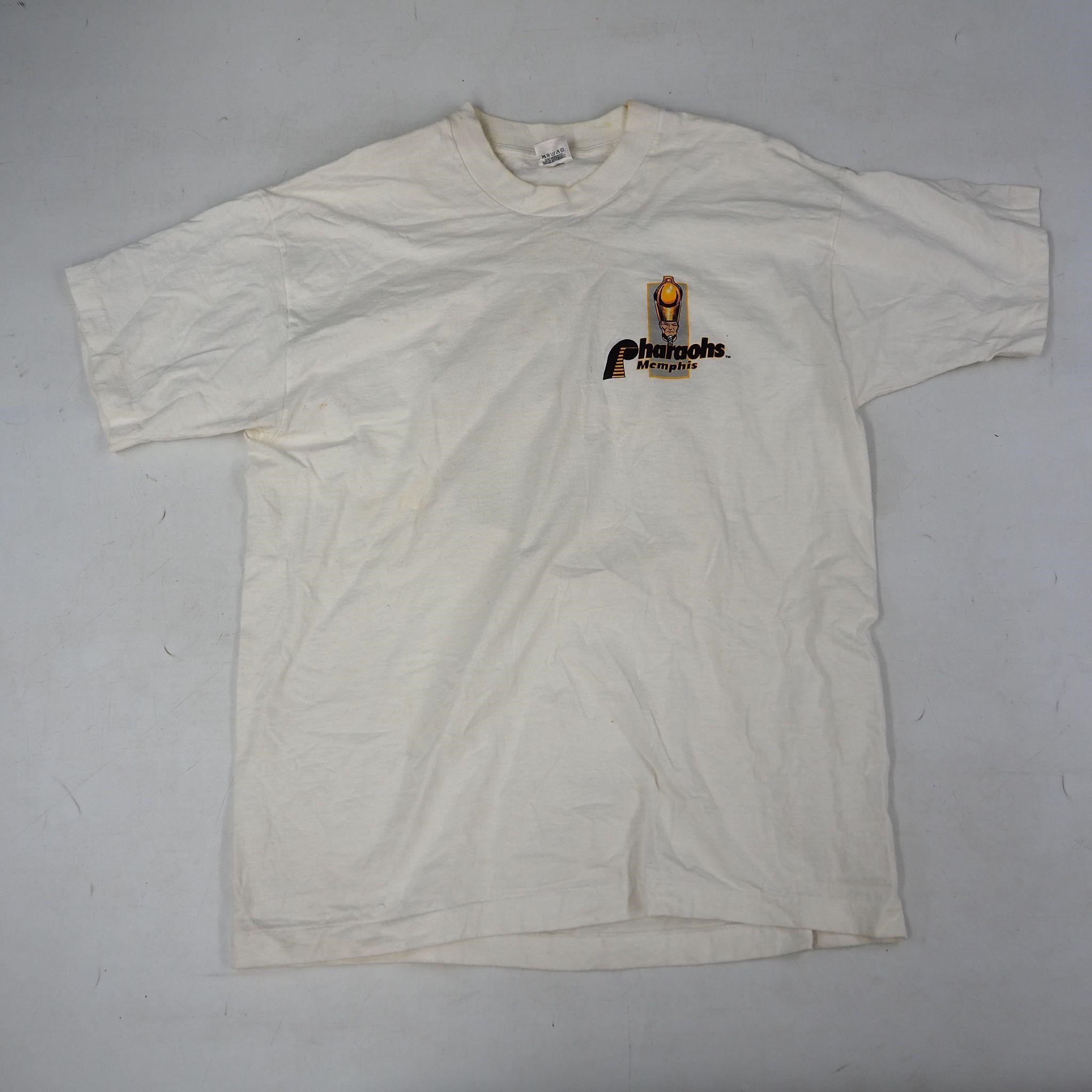 Vintage 90s Arena Football Memphis Pharaohs Shirt