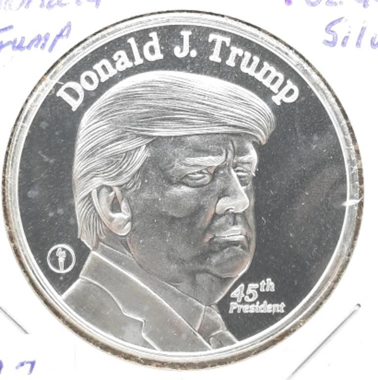 Donald Trump 1 oz .999 Silver Round