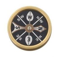 Marbles Brass Compass