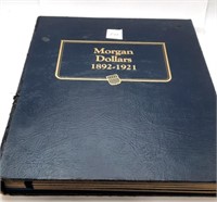 1892-1921 Morgan Dollar Album. No Coins. Album Onl