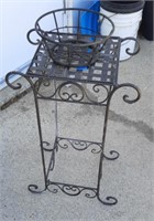 Square Metal Plant Stand