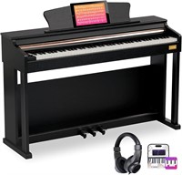 (READ) 88 Key Digital Piano  Full Size  Black