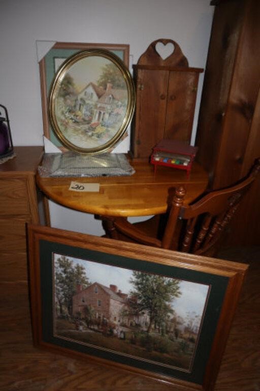 Table, Picture, Toy Piano