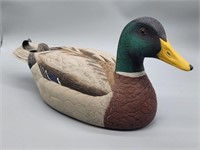 Beautiful Realistic Wood Carved Duck