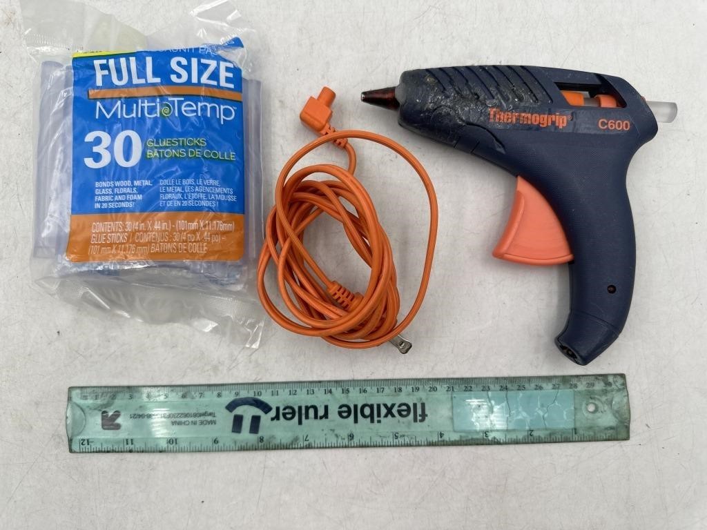Large Thermogrip Glue Gun & Full Size Glue Sticks