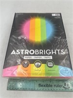 NEW 500pc Astro Brights Paper 8.5inx11in