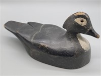 Rustic Carved Duck