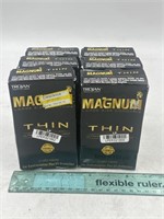 NEW Lot of 6-12ct Trojan Magnum Thin Condoms