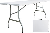 JingPieCle 6ft Foldable Plastic Table