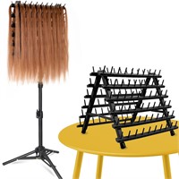 Adjustable 120-Peg Braiding Hair Rack (120 spool)