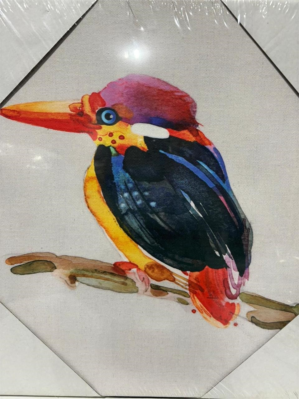 Colorful Animal Birds Painting