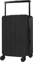 20 Inch Luxury Carry-On Luggage (Black)
