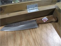 knife with engravings on it