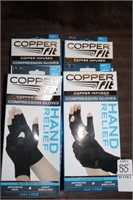 COPPER FIT HAD RELIEF COMPRESSION GLOVES
