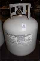 PROPANE TANK WITH SOME FUEL