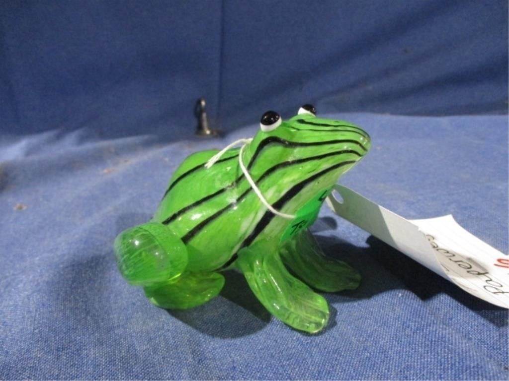 Blown Glass Frog