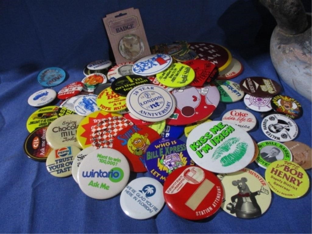 Pin Buttons