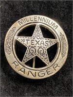 Wild West Texas Ranger Badge Millennium
