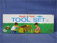 Handy Andy Tool Set box, empty
